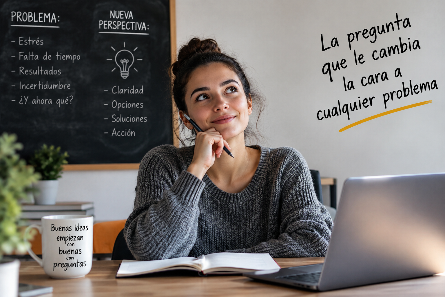 La pregunta que le cambia la cara a cualquier problema
